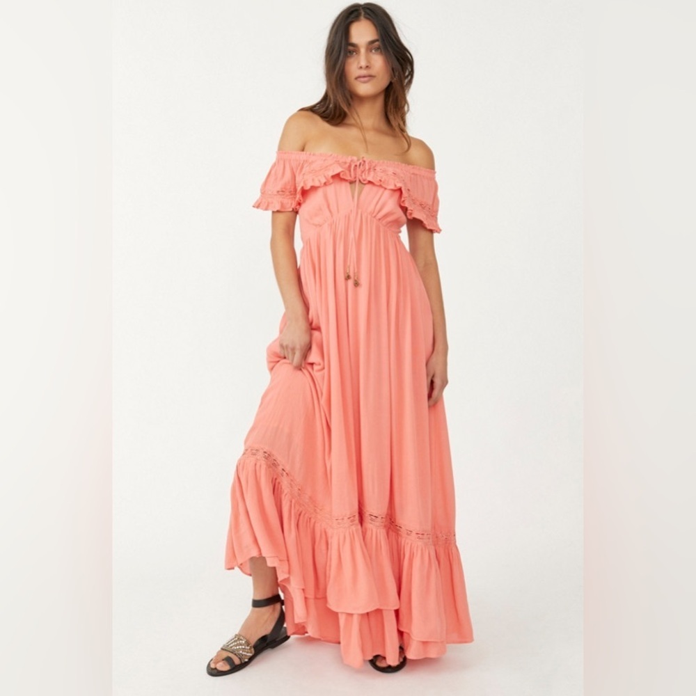 Nwot Free people moon‎ light ocean maxi